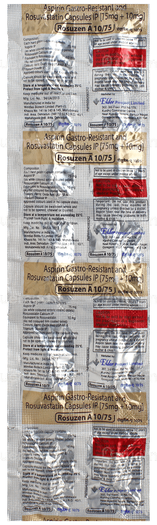 Rosuzen A 10/75 Capsule 10